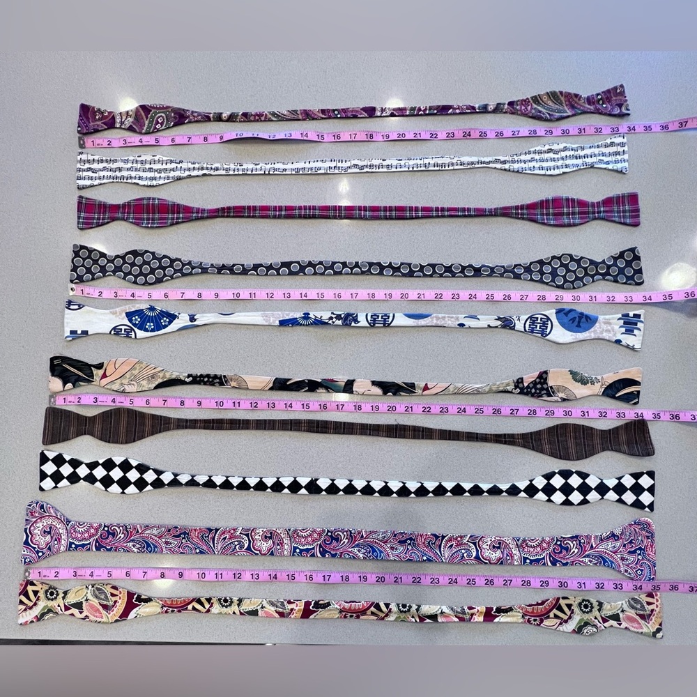 Bow ties 3 for $15 & get a Flawed one for Free / Please read description below - Picture 3 of 11